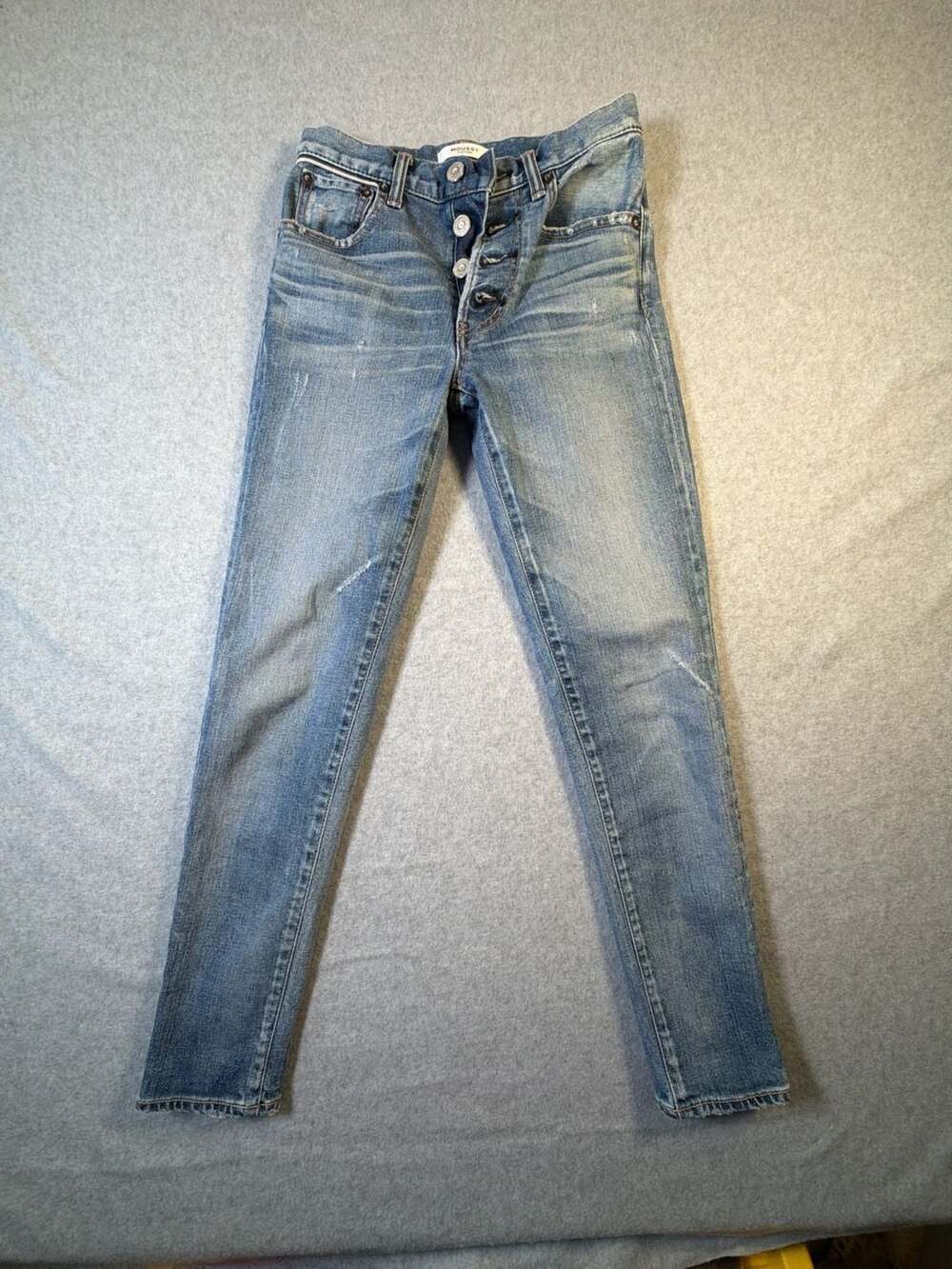 Moussy Vintage Button Fly Skinny Jeans Size 25